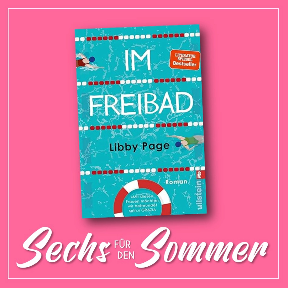 Das Bild zeigt das Cover des Romans IM FREIBAD von Libby Page.